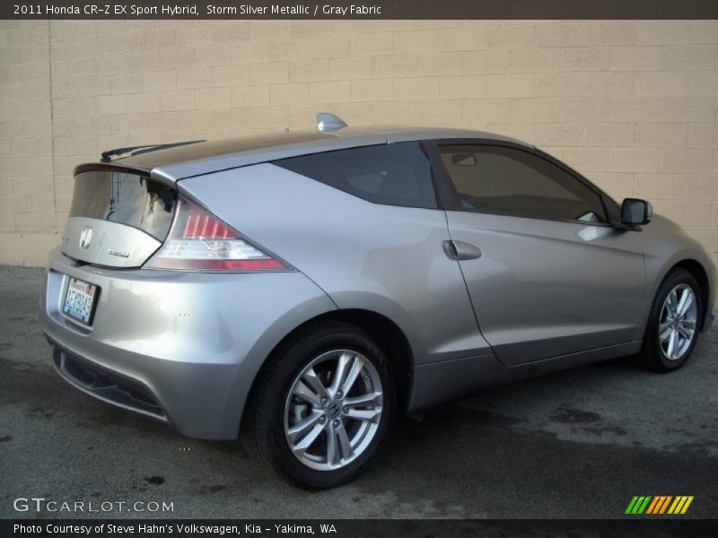 Storm Silver Metallic / Gray Fabric 2011 Honda CR-Z EX Sport Hybrid