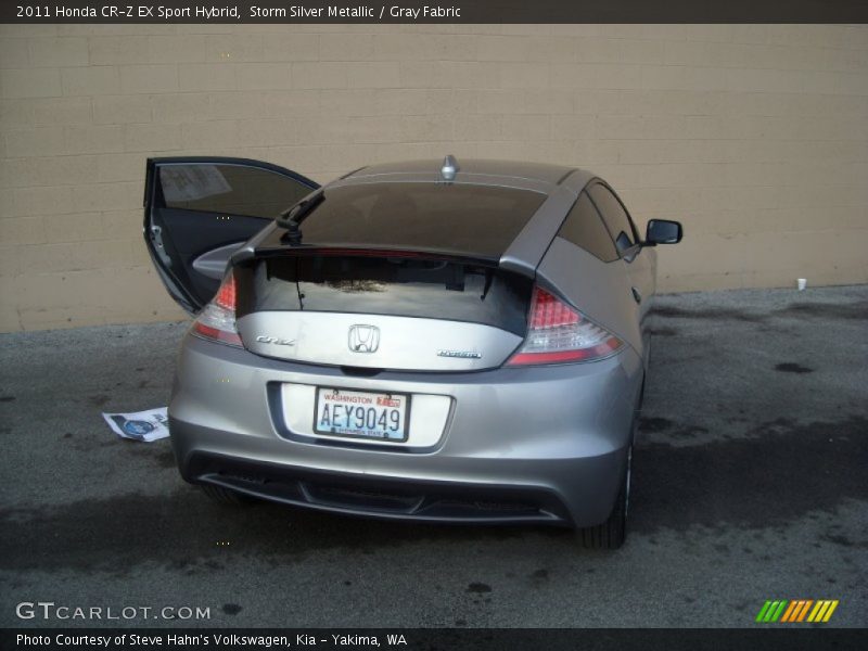 Storm Silver Metallic / Gray Fabric 2011 Honda CR-Z EX Sport Hybrid