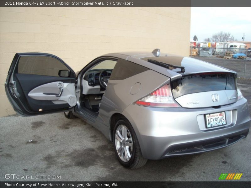 Storm Silver Metallic / Gray Fabric 2011 Honda CR-Z EX Sport Hybrid