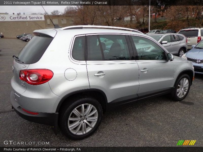 Reflex Silver Metallic / Charcoal 2011 Volkswagen Tiguan SE 4Motion