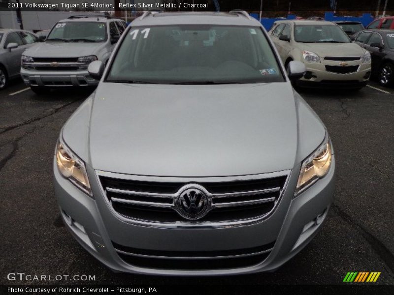Reflex Silver Metallic / Charcoal 2011 Volkswagen Tiguan SE 4Motion
