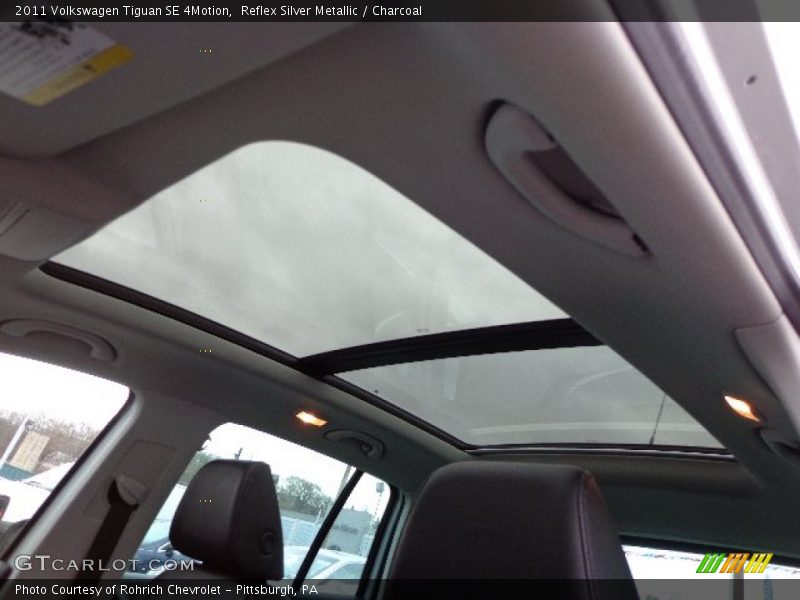 Reflex Silver Metallic / Charcoal 2011 Volkswagen Tiguan SE 4Motion