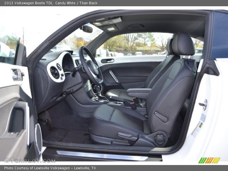  2013 Beetle TDI Titan Black Interior