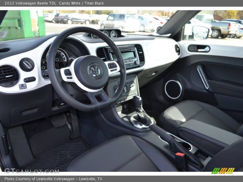  2013 Beetle TDI Titan Black Interior
