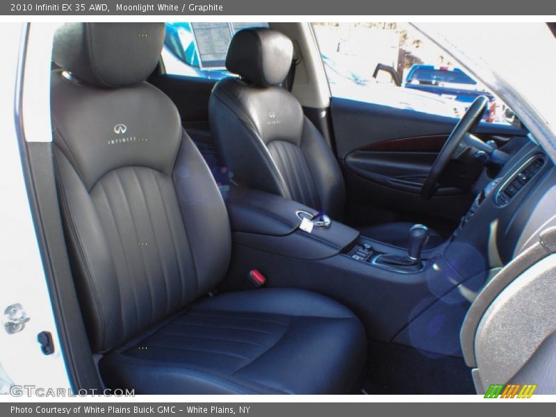 Moonlight White / Graphite 2010 Infiniti EX 35 AWD