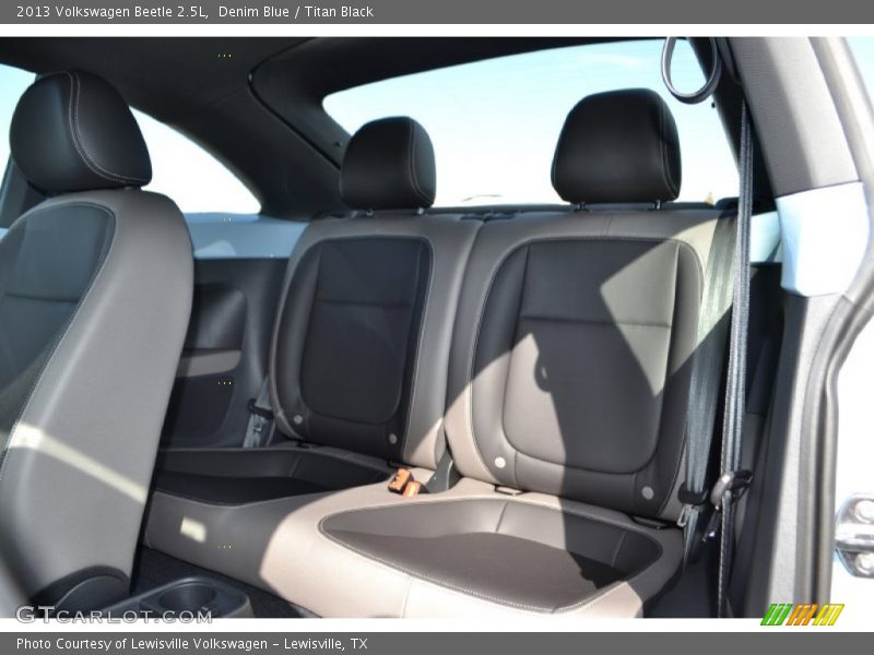 Denim Blue / Titan Black 2013 Volkswagen Beetle 2.5L