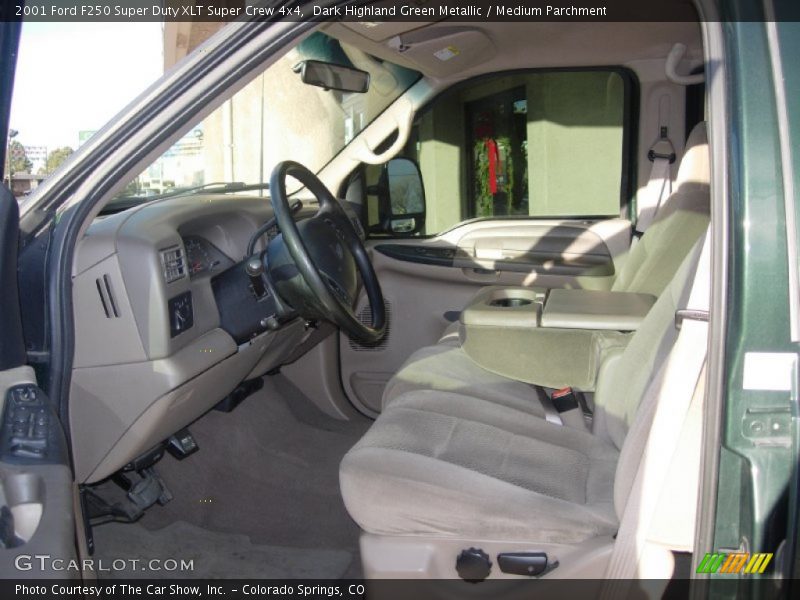 Front Seat of 2001 F250 Super Duty XLT Super Crew 4x4