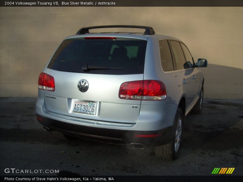 Blue Silver Metallic / Anthracite 2004 Volkswagen Touareg V8