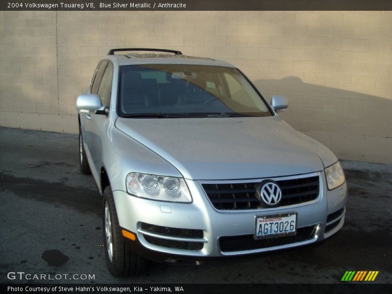 Blue Silver Metallic / Anthracite 2004 Volkswagen Touareg V8