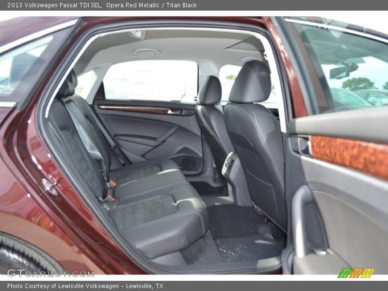 Opera Red Metallic / Titan Black 2013 Volkswagen Passat TDI SEL