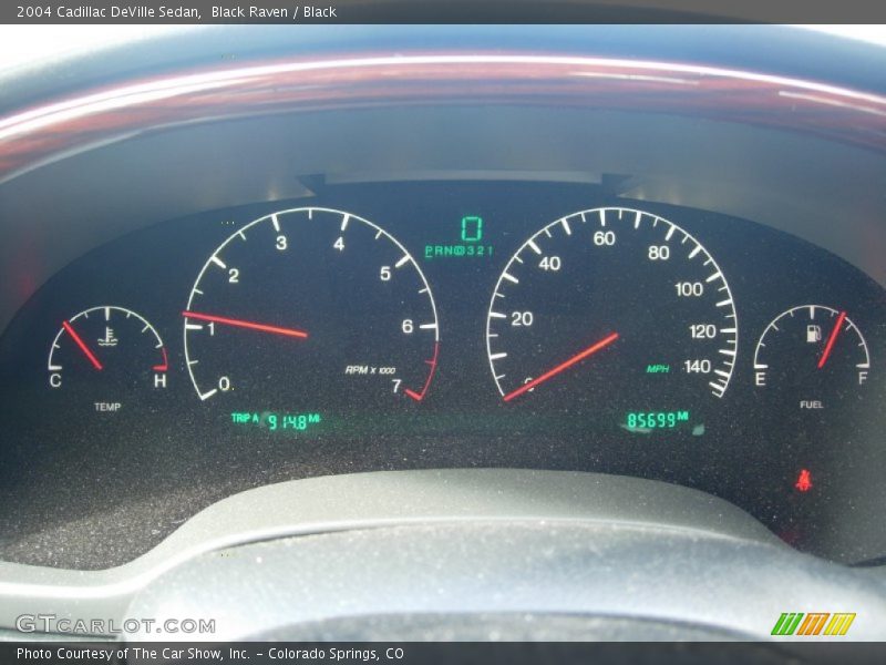 Black Raven / Black 2004 Cadillac DeVille Sedan