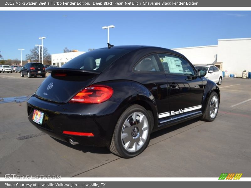  2013 Beetle Turbo Fender Edition Deep Black Pearl Metallic