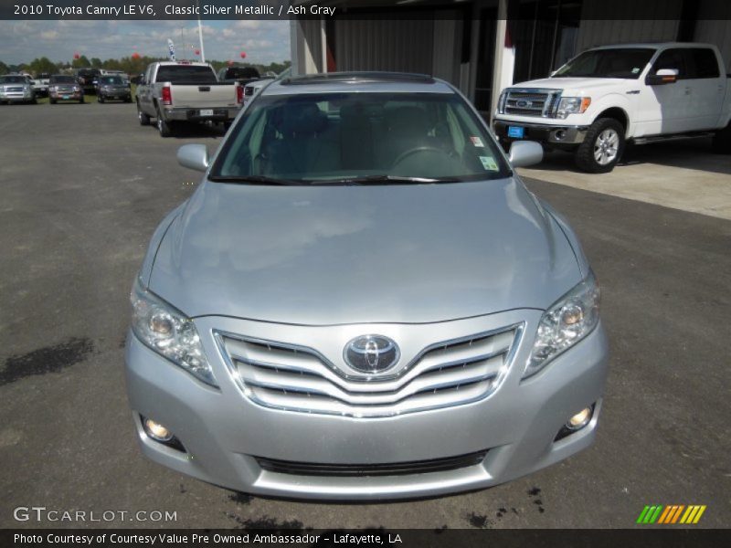 Classic Silver Metallic / Ash Gray 2010 Toyota Camry LE V6