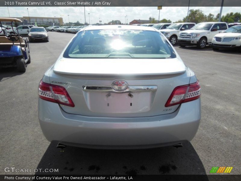 Classic Silver Metallic / Ash Gray 2010 Toyota Camry LE V6