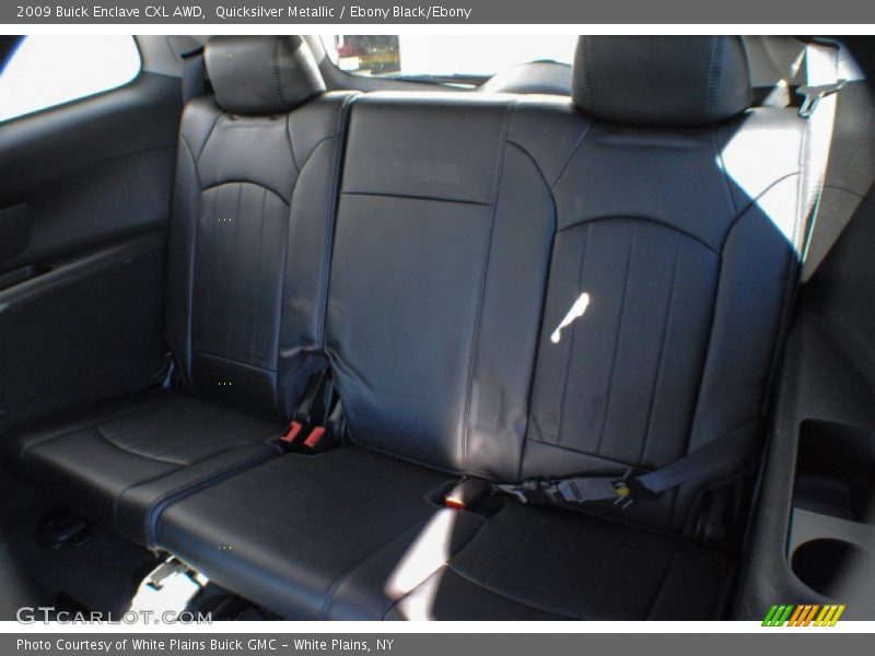 Quicksilver Metallic / Ebony Black/Ebony 2009 Buick Enclave CXL AWD