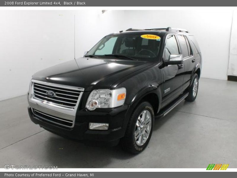 Black / Black 2008 Ford Explorer Limited 4x4