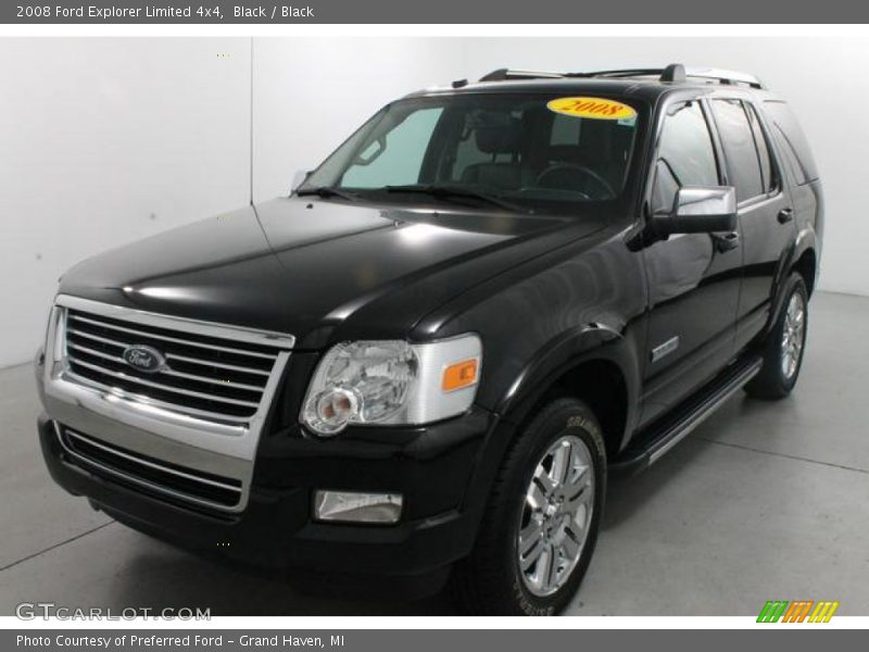 Black / Black 2008 Ford Explorer Limited 4x4