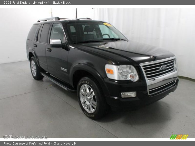 Black / Black 2008 Ford Explorer Limited 4x4