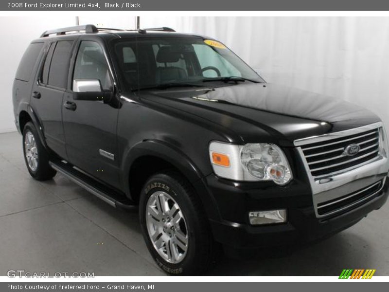 Black / Black 2008 Ford Explorer Limited 4x4