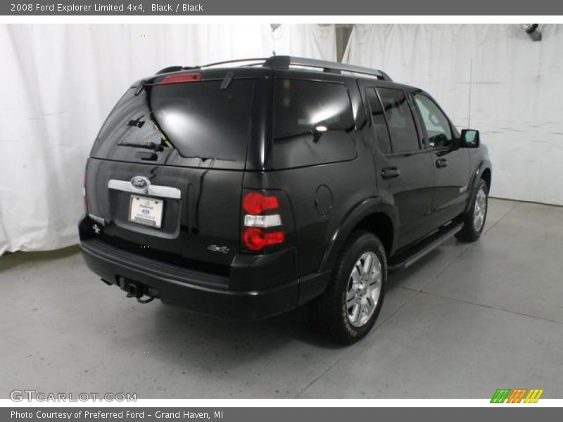 Black / Black 2008 Ford Explorer Limited 4x4