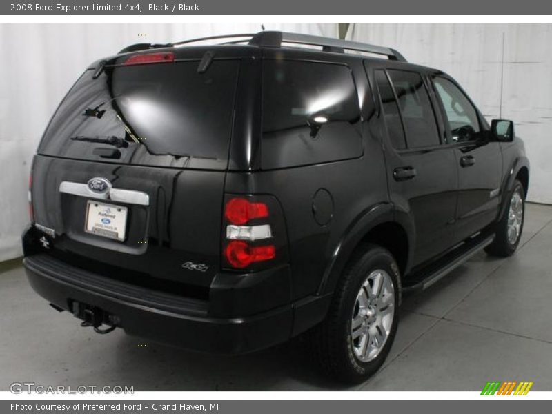 Black / Black 2008 Ford Explorer Limited 4x4