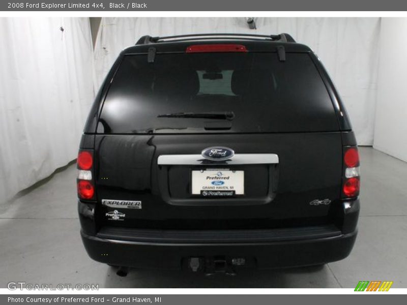 Black / Black 2008 Ford Explorer Limited 4x4