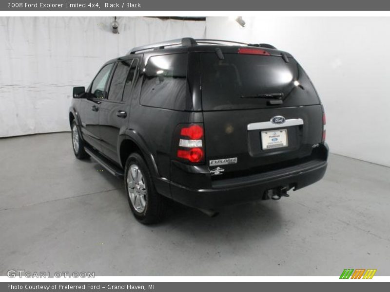 Black / Black 2008 Ford Explorer Limited 4x4
