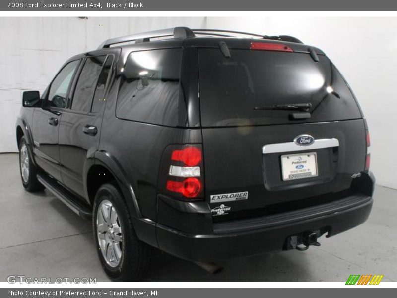 Black / Black 2008 Ford Explorer Limited 4x4