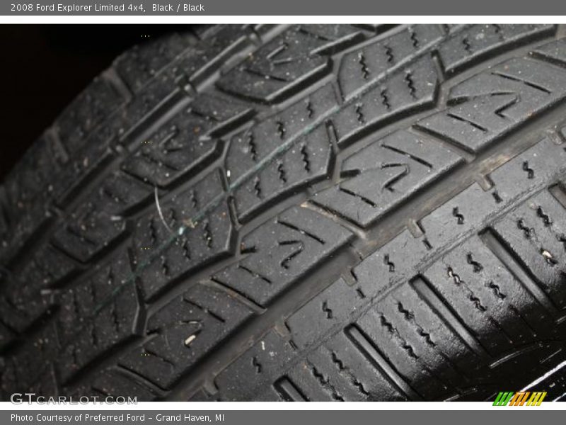Black / Black 2008 Ford Explorer Limited 4x4