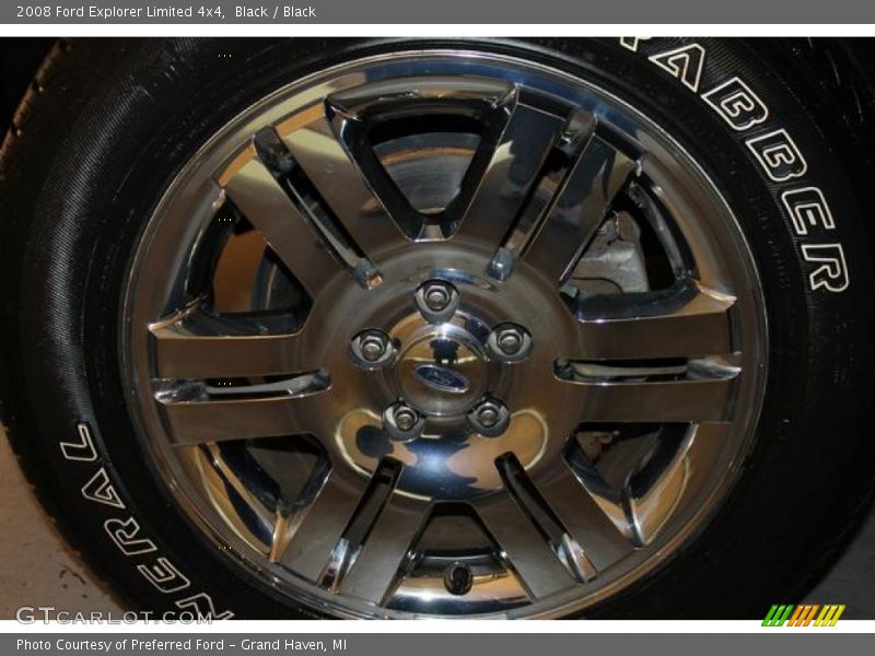 Black / Black 2008 Ford Explorer Limited 4x4