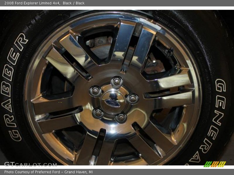 Black / Black 2008 Ford Explorer Limited 4x4