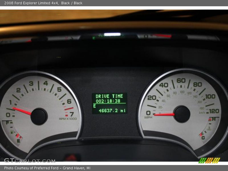 Black / Black 2008 Ford Explorer Limited 4x4