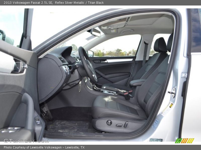 Reflex Silver Metallic / Titan Black 2013 Volkswagen Passat 2.5L SE