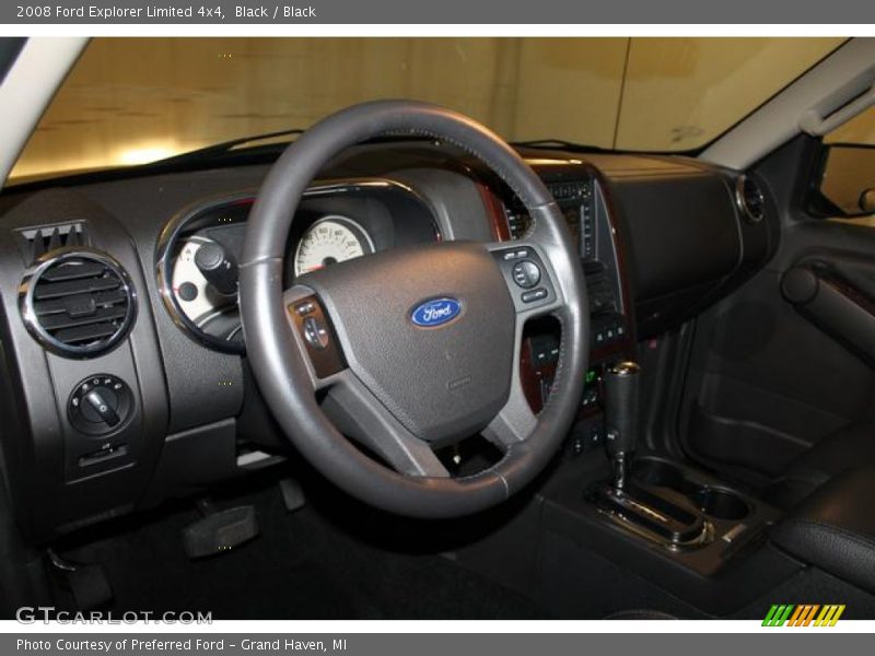 Black / Black 2008 Ford Explorer Limited 4x4