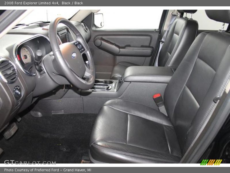 Black / Black 2008 Ford Explorer Limited 4x4