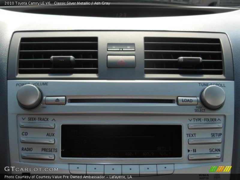 Classic Silver Metallic / Ash Gray 2010 Toyota Camry LE V6