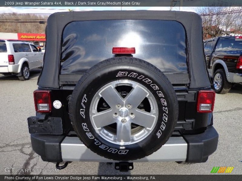 Black / Dark Slate Gray/Medium Slate Gray 2009 Jeep Wrangler Sahara 4x4