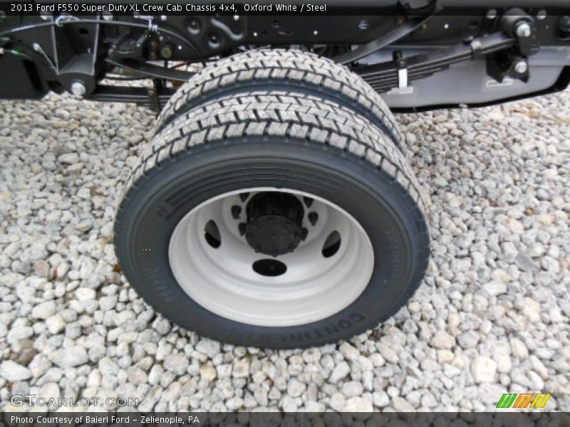  2013 F550 Super Duty XL Crew Cab Chassis 4x4 Wheel
