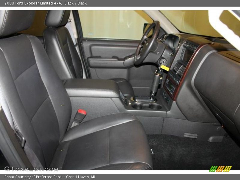 Black / Black 2008 Ford Explorer Limited 4x4