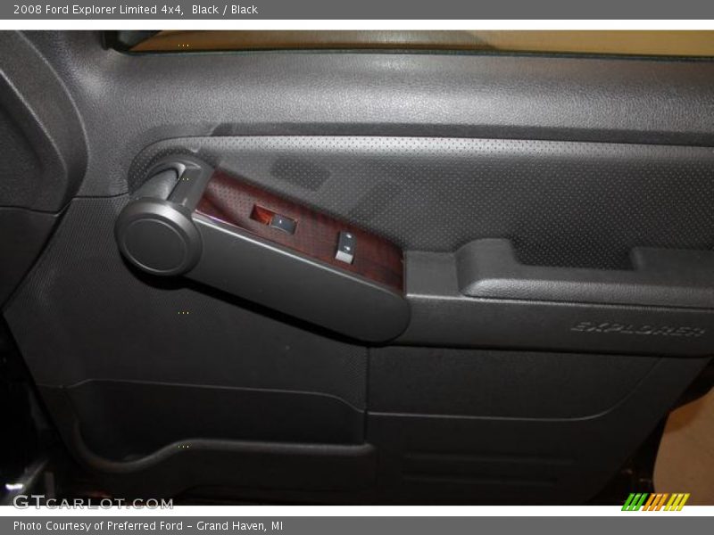 Black / Black 2008 Ford Explorer Limited 4x4