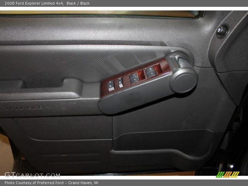 Black / Black 2008 Ford Explorer Limited 4x4