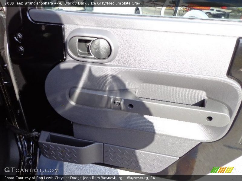 Black / Dark Slate Gray/Medium Slate Gray 2009 Jeep Wrangler Sahara 4x4