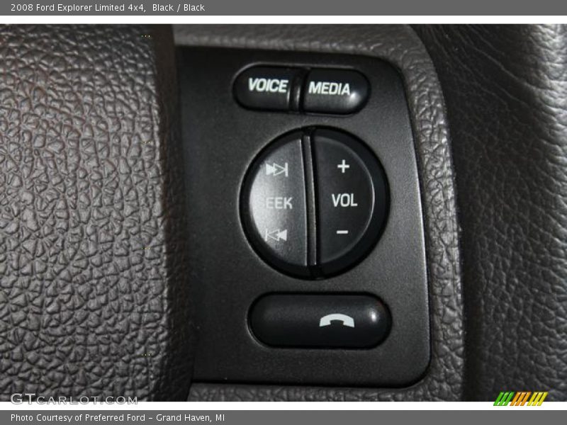 Black / Black 2008 Ford Explorer Limited 4x4