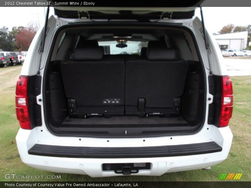 Summit White / Ebony 2012 Chevrolet Tahoe LT