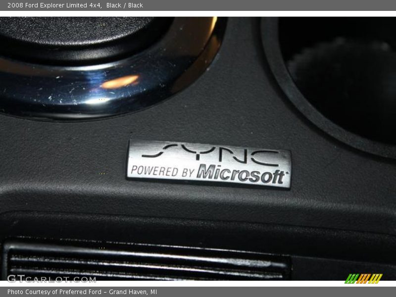 Black / Black 2008 Ford Explorer Limited 4x4