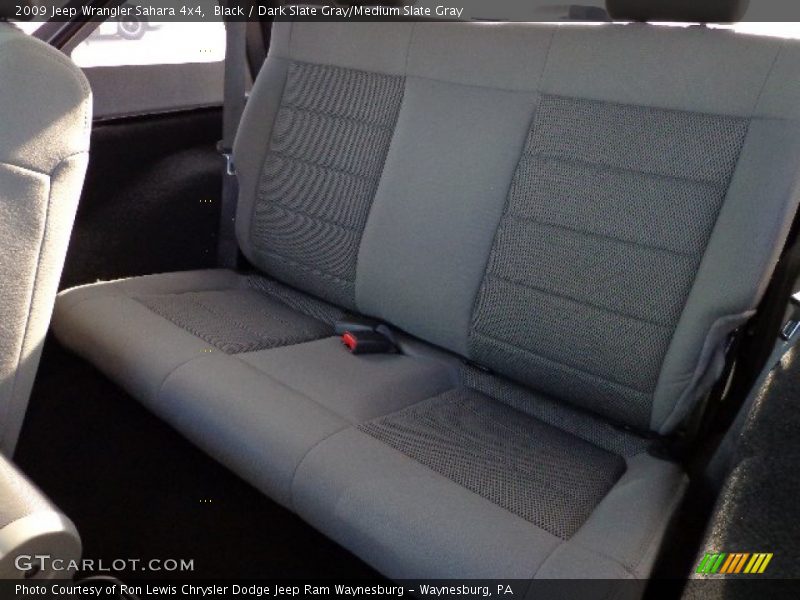 Black / Dark Slate Gray/Medium Slate Gray 2009 Jeep Wrangler Sahara 4x4