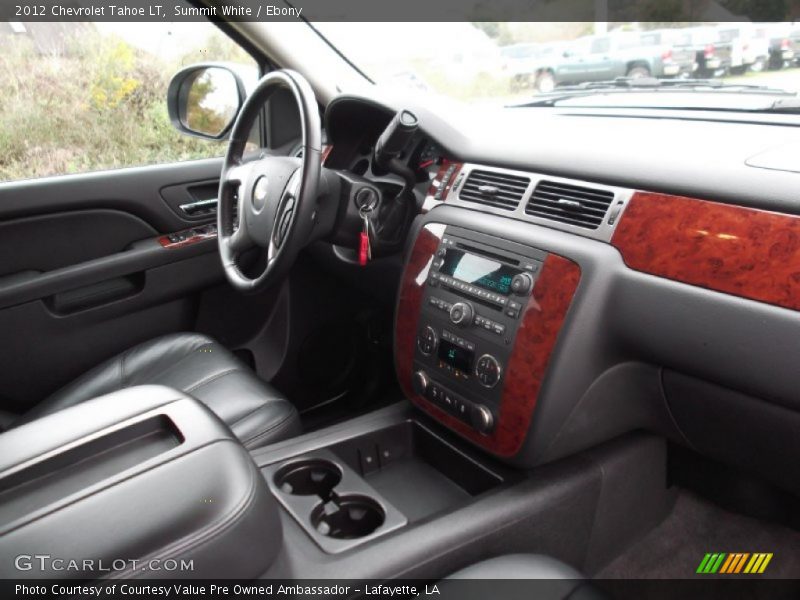 Summit White / Ebony 2012 Chevrolet Tahoe LT