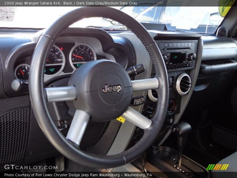  2009 Wrangler Sahara 4x4 Steering Wheel