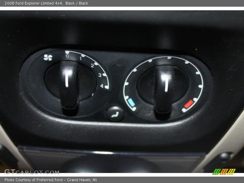 Black / Black 2008 Ford Explorer Limited 4x4