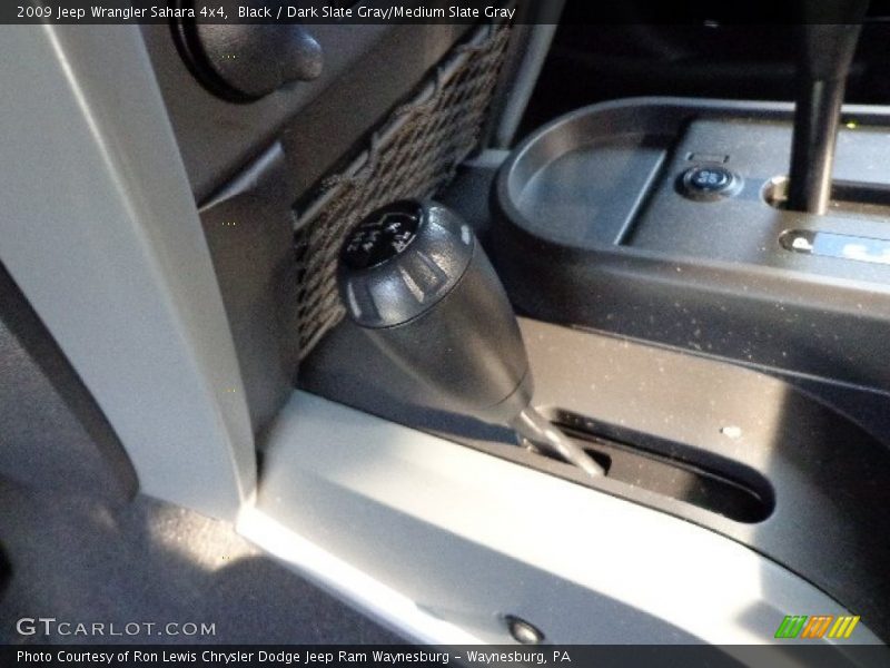 Black / Dark Slate Gray/Medium Slate Gray 2009 Jeep Wrangler Sahara 4x4